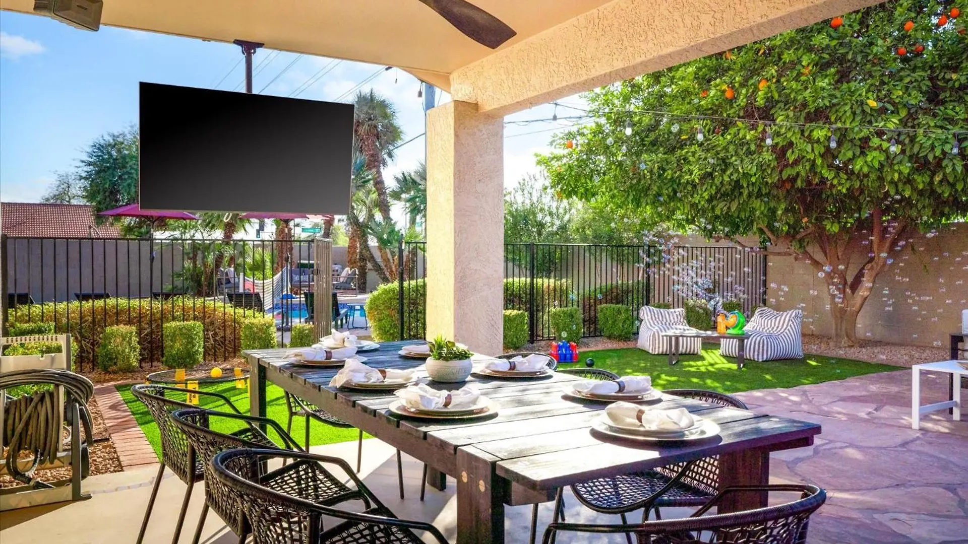 Epic Family Home Pool Slide Putt Putt Theatre Room Phoenix 0*,